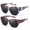 A04 Floral+purplefloral, variant on Women's Oversized Cat Eye Sunglasses Thick Black Acetate Frame UV400 Protection for Old Money Minimalist Chic Office Street Style