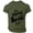 Army Green, variant on Men’s Crew Neck Short Sleeve Halloween Costumes, Happy Halloween Casual Tops for Fall Outdoor Daily Stylish Outfits