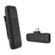 thumbnail image 1 of Micrófono inalámbrico de solapa para iPhone, diseño compacto y portátil, ideal para grabaciones claras en reuniones, videos y transmisiones en vivo, color negro., 1 of 6