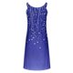 thumbnail image 5 of Camisón de poliéster para mujer, vestido de tirantes con cuello en V y botones para vacaciones de primavera y verano., 5 of 7