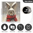 thumbnail image 3 of Dishwasher Magnetic Sticker 23x26 Inch Refrigerator Magnetic Sticker Washing Machine Magnetic Sticker Kitchen Panel Magnetic Sticker Home Decor Little Grey Christmas Rabbit, 3 of 6
