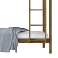 thumbnail image 5 of Castle Place Modern Twin over Twin Wooden Bunk Bed, Light Oak, 5 of 8