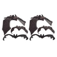 thumbnail image 3 of Miangastore Décoration d'Halloween Tpr Yeux Noirs et Rouges 6 Pcs 9.8x3.5in, 3 of 9