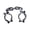 D, variant on Clearance! Zguuel 2 Meter Halloween Chain Handcuffs Prop, Long Fake Shackles Prison Costume Accessory for Party Cosplay Dress Up