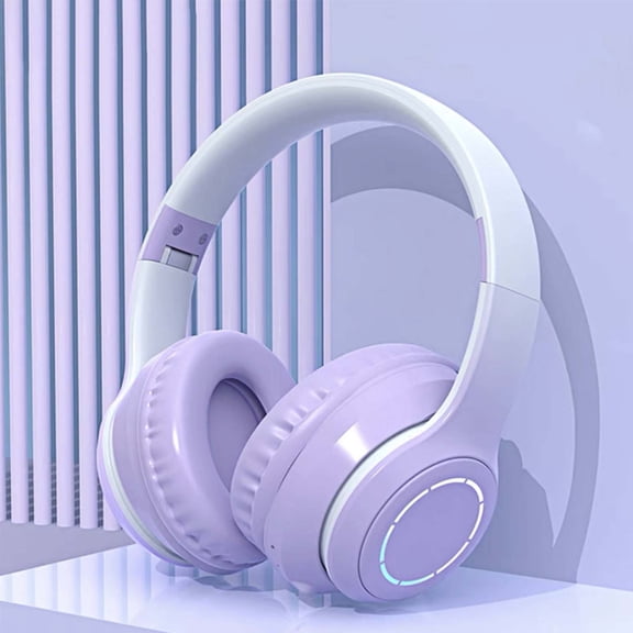 Wireless Bluetooth Noise Cancelling Headphones - Personalized Spatial Audio, USB-C Lossless Audio, Apple & Android Compatibility, Up to 40 Hours Battery Life - Purple