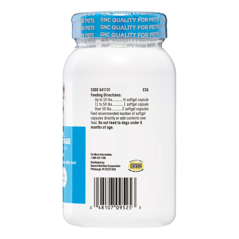 Gnc fish oil for dogs online