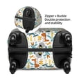 thumbnail image 4 of Kdxio Cartoon Dinosaur Pattern Luggage Cover for Travel,Elastic and Durable,Fits 18-32 Inch,-No luggage included, 4 of 8