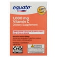 Equate 1000 mg Vitamin C Supplement, Orange Flavor, Powder, over The