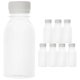 thumbnail image 2 of 8 Pack Reusable Clear Plastic Juice Bottles with Lids for Home Use ABS Transparent Design, 2 of 5