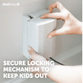 thumbnail image 4 of Jool Baby Electrical Outlet Cover Box for Child Safety and Protection, 2 Pack, 4 of 7