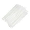 thumbnail image 2 of BSJJY Clear Straws,100 Pcs Long Disposable Plastic Drinking Straws. (0.23''diameter and 10.2"long)-Clear, 2 of 5