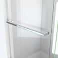 thumbnail image 4 of DreamLine Essence 56-60 in. W x 60 in. H Frameless Bypass Tub Door Chrome, 4 of 6