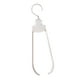 thumbnail image 3 of Percha de viaje plegable Macarena antideslizante para camisas y vestidos Blanco, 3 of 7