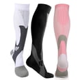 thumbnail image 6 of Adult Women Breathable Rugby Socks Nylon Nursing Stockings Sports Socks Cycling Socks Running Socks Compression Socks BLUE XXL, 6 of 8