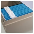 thumbnail image 6 of Standard Hanging File Folders, 25 Count, Sky Blue, 1/5-Cut Adjustable Tabs, Letter Size (64068), 6 of 7