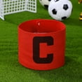 thumbnail image 4 of Minkissy Band Capitaine Rouge Nylon Confortable à Porter Sports d'Équipe Adulte Lot de 1, 4 of 6