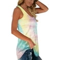 thumbnail image 3 of Womens Racerback Tank Tops Loose Fit Causal Summer U Neck, 3 of 5