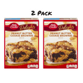 thumbnail image 3 of Betty Crocker Delights Peanut Butter Cookie Brownie Bar Mix, 2 Pack, 17.2 oz., 3 of 5
