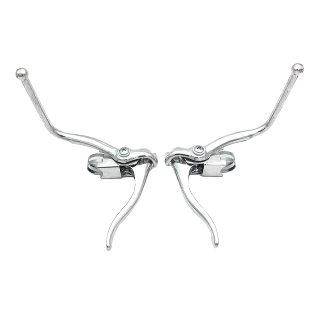 Tignapoo Lightweight Dual Brake Levers for Road Bikes - Aluminum Alloy Replacement Set for Enhanced Stopping Power, Fits Standard Handlebars 22.2mm, Easy to Install, 255g Total Weight