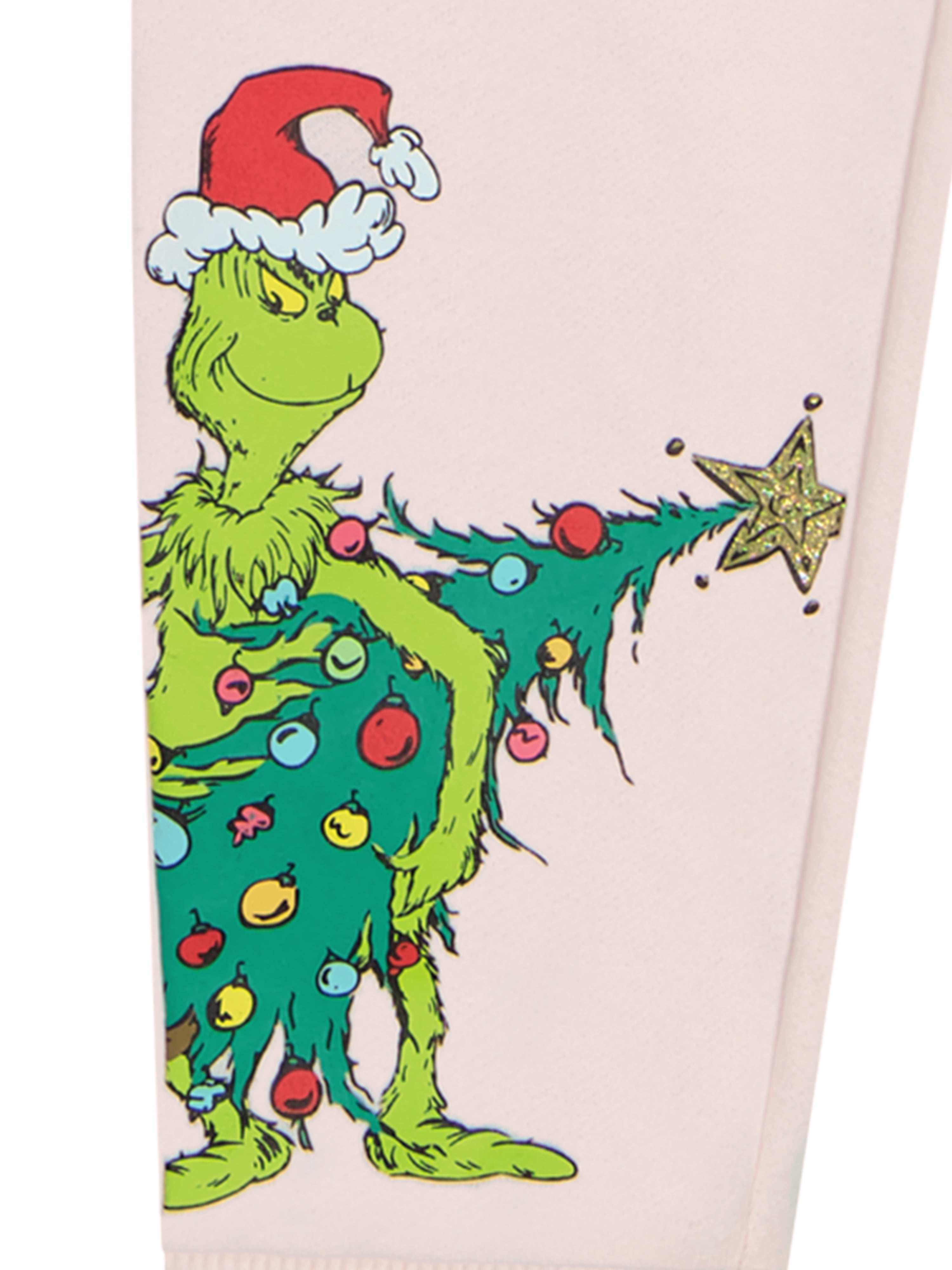 Dr. Seuss The Grinch Toddler Girl Sweatshirt and Jogger Set, Sizes 2T-5T