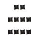 thumbnail image 1 of Funda de cojín de terciopelo elegante Billuyoard 2 piezas negro, 1 of 6