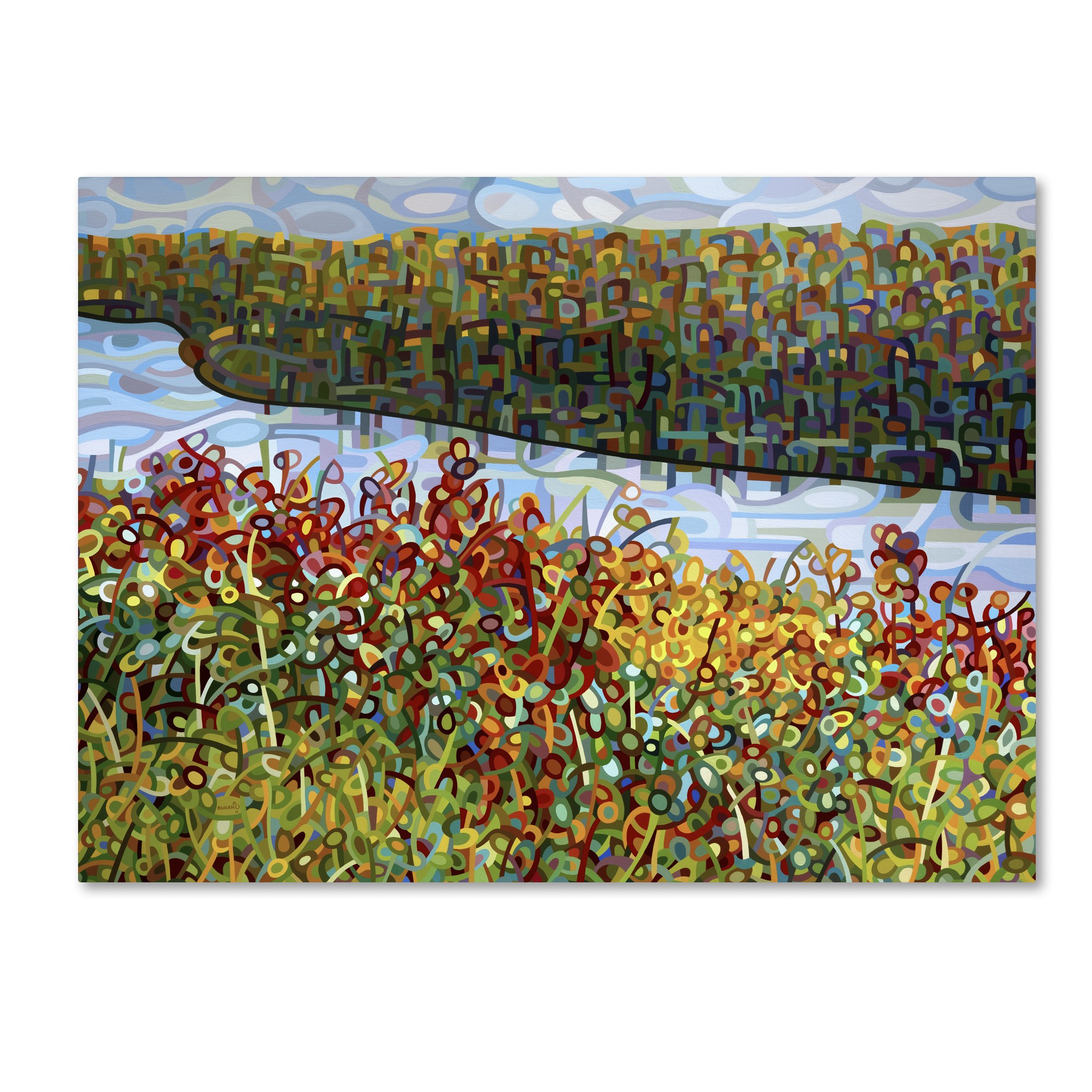 Mandy Budan 'The River' Canvas Art