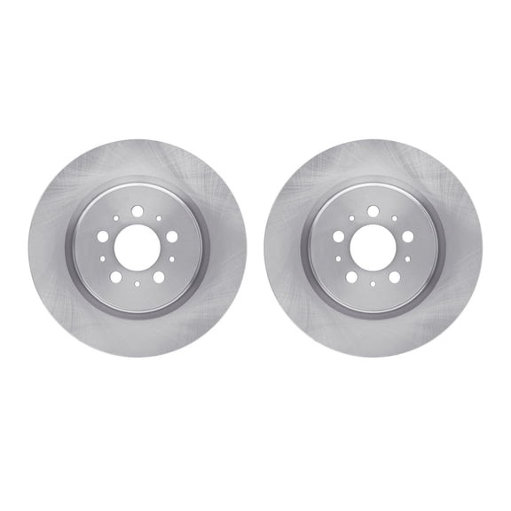 Dynamic Friction Company Rear Brake Rotors 6002-27032