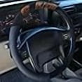 thumbnail image 2 of Fremont Die 2324588521 Calgary Flames Mesh Style Steering Wheel Cover, 2 of 4