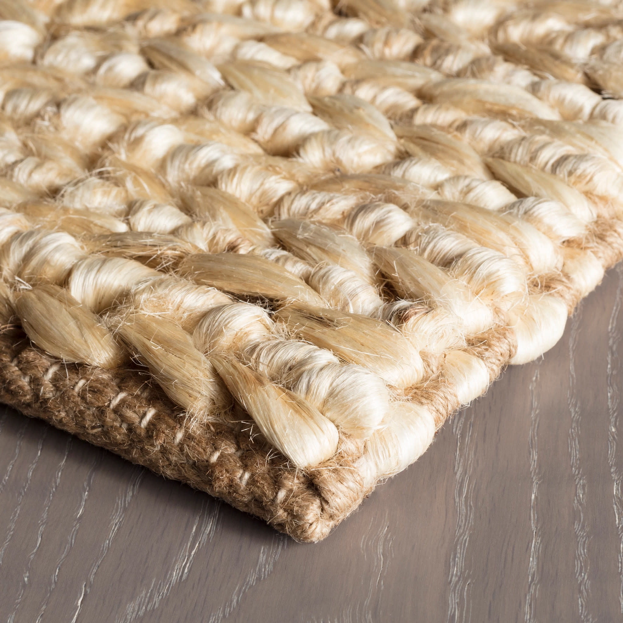 Dash & Albert Jute Handwoven Rug, 5' x 8', Natural