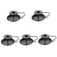 thumbnail image 4 of Hemoton 5pcs Vintage Candle Holder Decorative Candlestick Holder Table Metal Candle Holder, 4 of 8