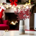 thumbnail image 6 of Artificial Red Berry Stems, Ongmies Red Berry Stems - Small Holly Berry Picks for Christmas Tree, Wedding Wreath, and Holiday Decor, Christmas Decorations Indoor, 6 of 7