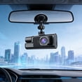 thumbnail image 4 of Front And Rear Cam With Cabin Recording 1080P Video 2.0 Inch IPS Display G Sensor Night Loop Recording Motion Detection Heat, 4 of 9