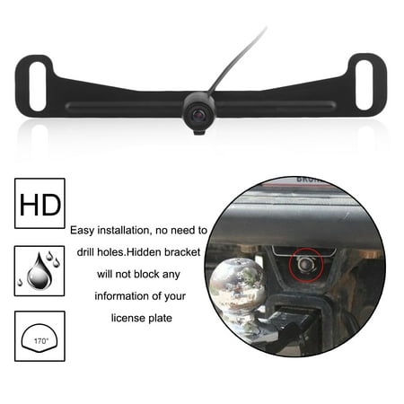 Waterproof Car Rear View Camera 45 Defgree Backing-up Support Parking Camera Easy Installation Cost-effective Camera