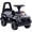 Black, variant on Ride On Excavator for Kids 3+ Years, Yellow ABS Bulldozer with Under Seat Storage, Pull Cart and Front Loader, 31.5 Inch Construction Toy for Sand and Snow