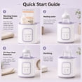 thumbnail image 6 of Momfree Bottle Warmer, 8-in-1 Baby Bottle Warmer with Smart Temperature Control, Fast Baby Food Heater, Breastmilk Warmer, Multi-Use for All Feed Stages, 6 of 12