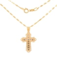 thumbnail image 2 of Preciosa Cadena Dije Cristo Con Contorno 1.8 cm Oro Solido 14k, 2 of 3
