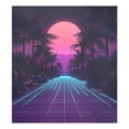 thumbnail image 6 of Yayeee Magnetic Dishwasher Cover for The Front Decoration Home Kitchen Machine Sticker Protector, Night Neon Road, 6 of 6