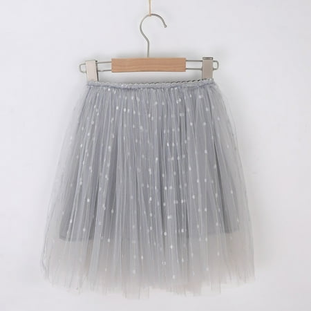 

Huilaibazo Girls Skirts Toddler Girls Dress Summer Fashion Dress Princess Dress Casual Dress Tutu Mesh Skirt Outwear