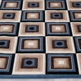 thumbnail image 4 of Allstar Blue Squares Modern Geometric Area Rug (7' 9" x 10' 5"), 4 of 7