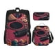 thumbnail image 1 of Easygdp Romantic Heart Guitar Mochila para Niños y Niñas con Set de Caja de Almuerzo y Estuche para Lápices 3 en 1, Mochila Escolar Estampada para Adolescentes, 1 of 7