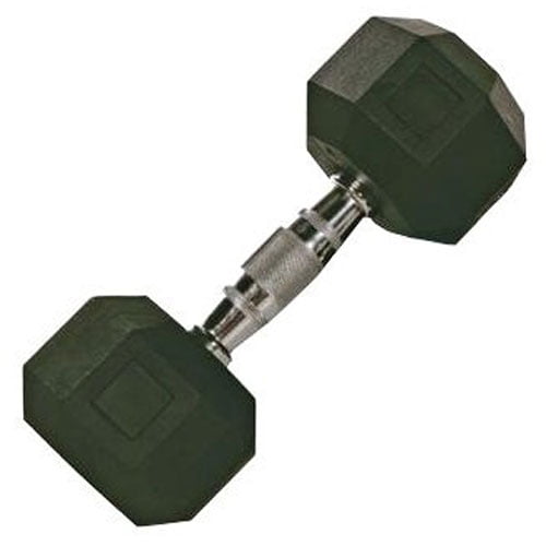 Troy vtx 75lb rubber dumbbell hotsell