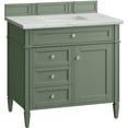thumbnail image 2 of James Martin Vanities 650-V36-3Enc Brittany 36" Single Basin Poplar Wood Vanity Set -, 2 of 7