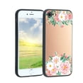 thumbnail image 1 of Compatible with iPhone SE 2020 Phone Case, Floral-Flowers-Cute56 Case Men Women, Flexible Silicone Shockproof Case for iPhone SE 2020, 1 of 1