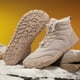 thumbnail image 4 of Zapatos Senderismo Descalzos Botas Nieve Invierno Impermeables para Escalar (Beige 39), 4 of 9