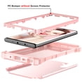 thumbnail image 2 of Galaxy Note 10 Case, Dteck Full Body Heavy Duty Protection Shockproof Slim Fit Case Cover for Samsung Galaxy Note 10 (2019 Release) Without Built-in Screen ProtectorRose Gold, 2 of 10