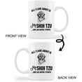 thumbnail image 3 of Funny Pitbull Mug Cup,All I Care About is My Shih Tzu Ceramic Mug-11oz Coffee Milk Tea Mug Cup,Gifts For Dog Lovers Shih Tzu Mom Dog Mom Women Teen Girls,Pet Lovers Gifts, 3 of 4