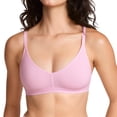 thumbnail image 1 of Bralette SOULVOR Natrelax sin Aros con Escote en V Rosa Talle S, 1 of 6