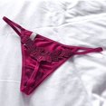 thumbnail image 4 of Low-waist Pure Color Sexy Women's Thong, 4 of 5