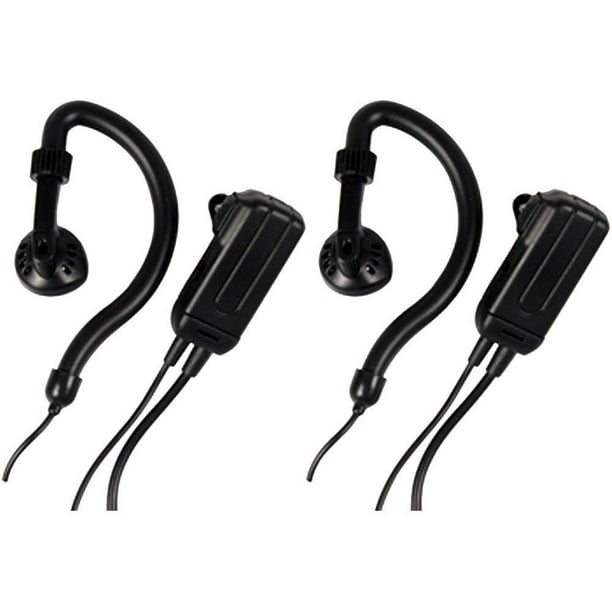 Midland AVPH4 EarClip Headsets for Midland GMRS Radios (Pair)