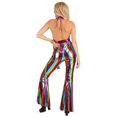 thumbnail image 2 of Women's Rainbow Rave Disco Costume, 2 of 3
